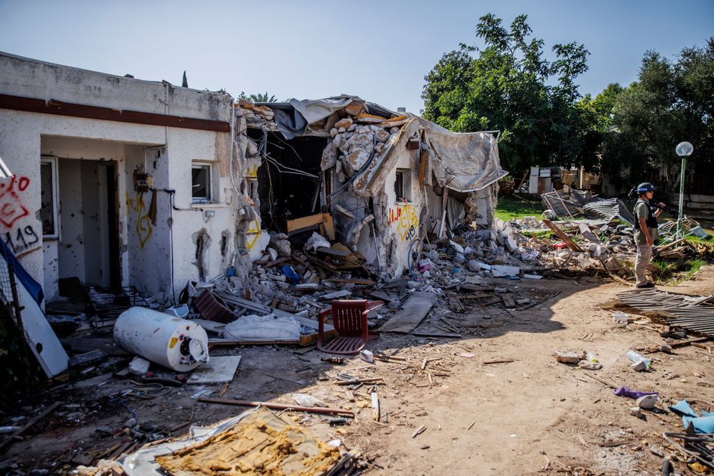 Helyszíni képriport, a kibucból, ahol vérfürdőt rendezett a Hamasz