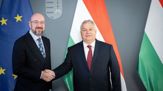Orbán Viktor az Európai Tanács elnökével tárgyalt