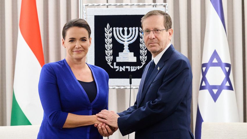 Novák Katalin: Kiállunk Izrael mellett!