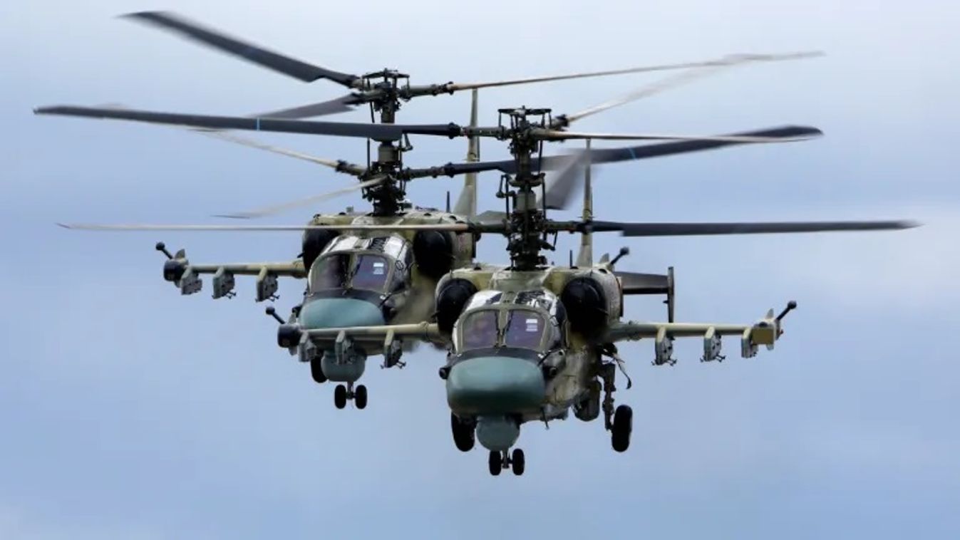 Ka-52-es harci helikopter
fotó: The EurAsian Times