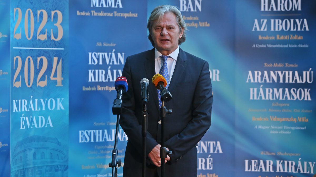 Rátóti Zoltán, a Nemzeti Színház stratégiai igazgatója