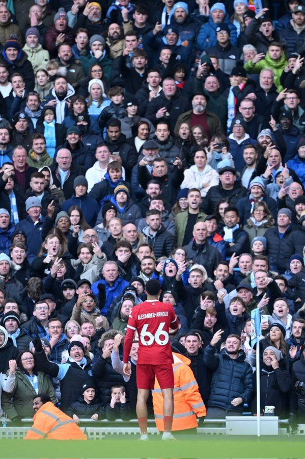 Trent Alexander-Arnold, Manchester City, Liverpool, csend, drukkerek, Jürgen Klopp, Erling Haaland, Szoboszlai Dominik