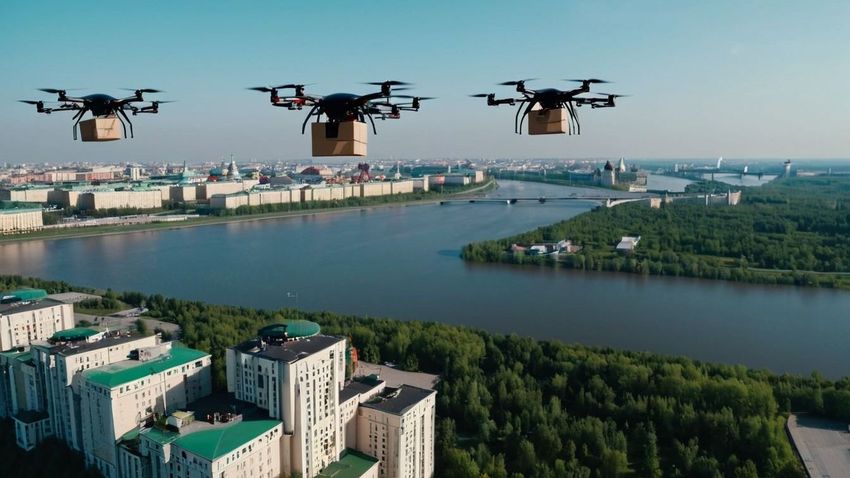 A légi szállítás kétharmadát 2035-re drónok fogják végezni
