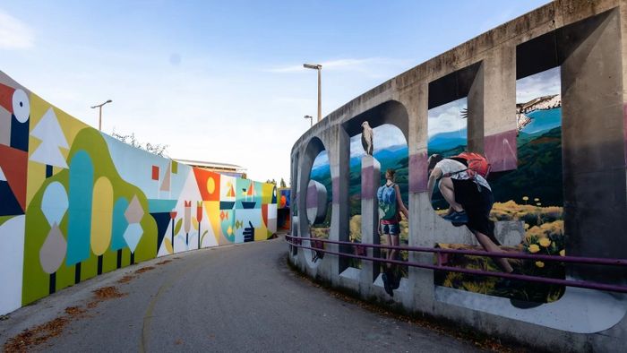 Új street art festményekkel gazdagodott Veszprém