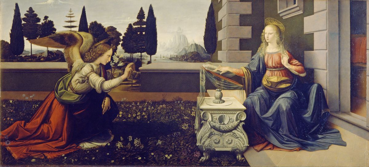 Leonardo da Vinci: Angyali üdvözlet