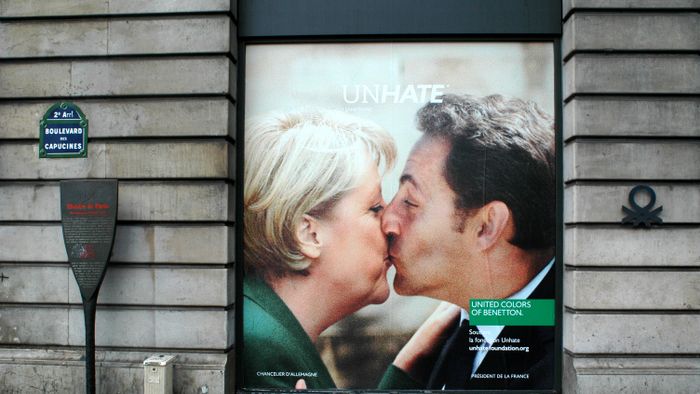 Benetton's New Controversial Ad Campaign 'Unhate' - Paris