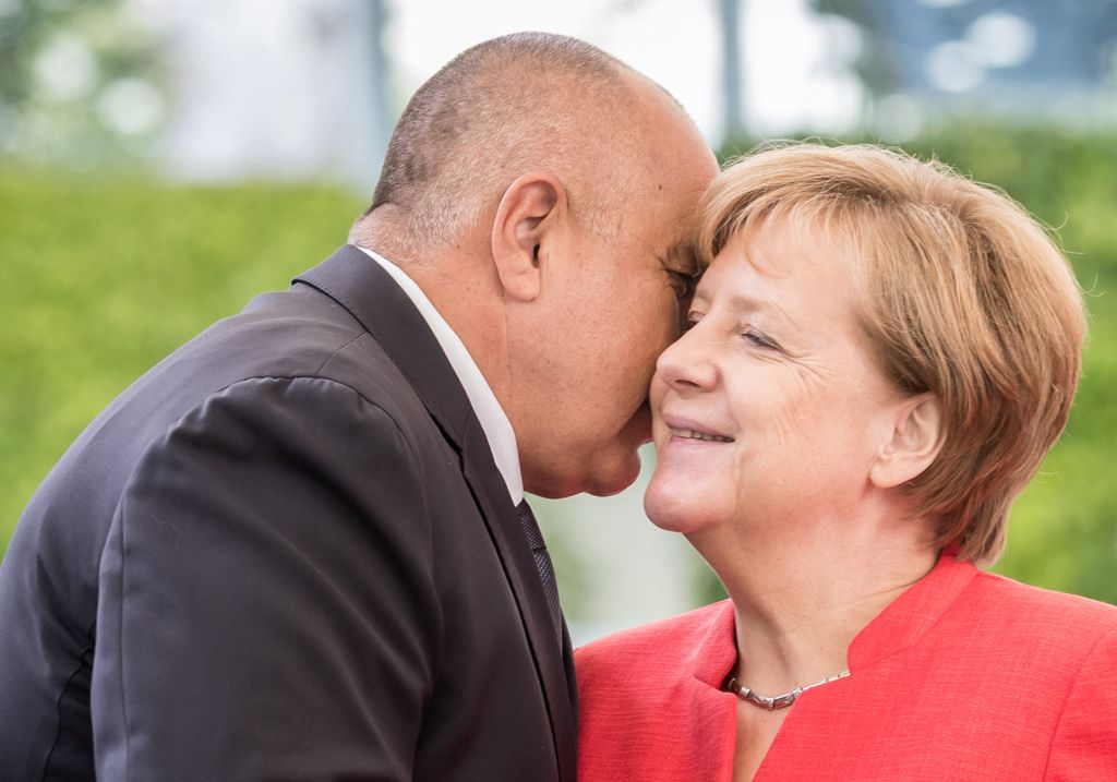 Merkel welcomes Prime Minister of Bulgaria Borisov