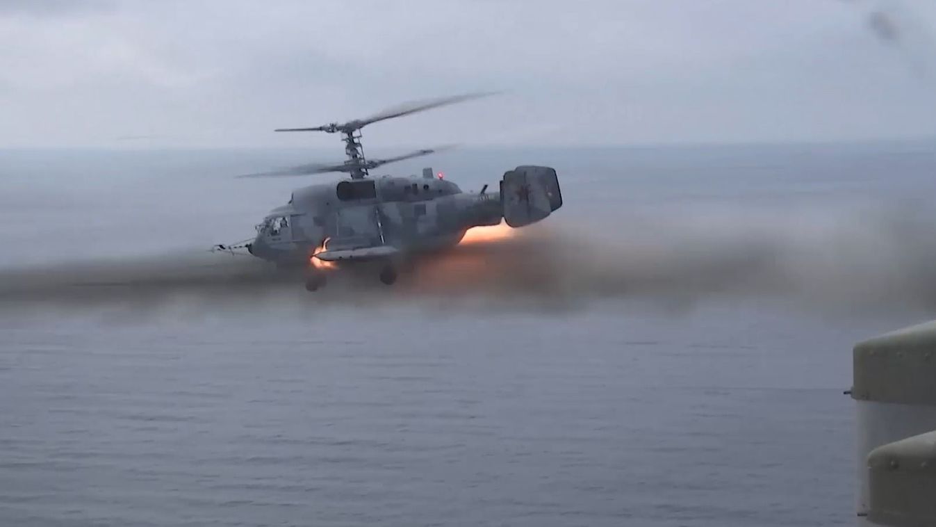 Ka-29-es harci helikopter a Feketengeren hajt végre harci feladatot
forrás: Orosz Védelmi Minisztérium