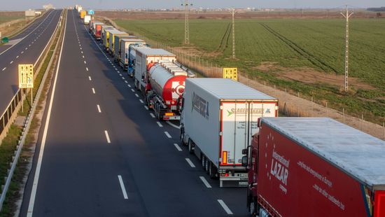 Lezárták hajnalban az egyik magyar autópályát