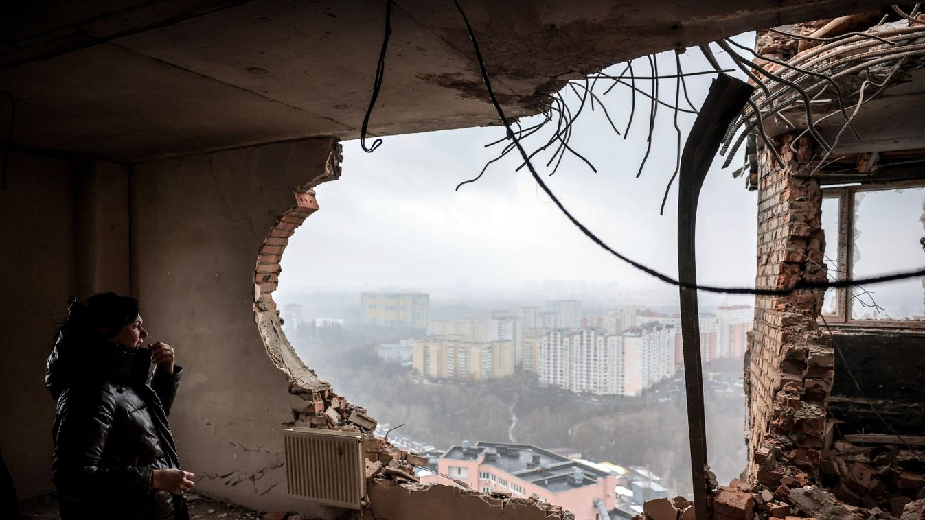 Szörnyű pusztítást okoztak az orosz drónok Kijevben + videó