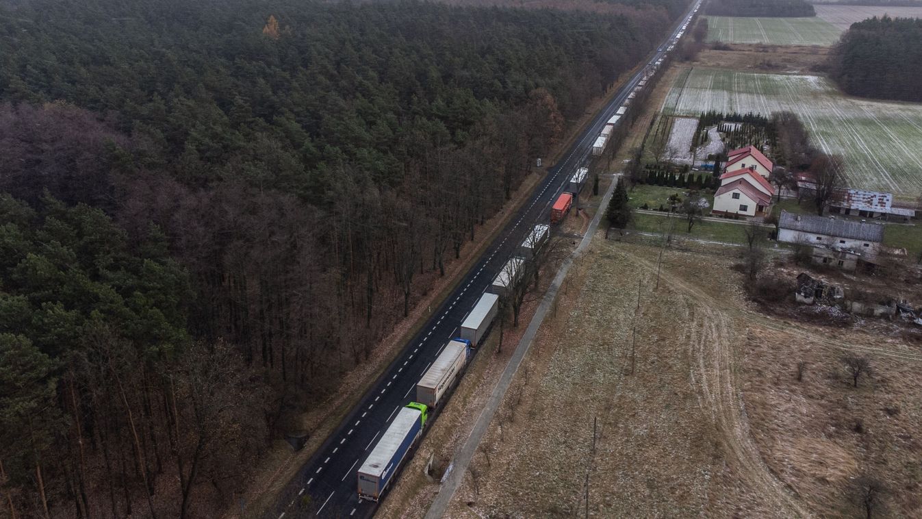 Kiderült, mikor csatlakoznak a magyar kamionosok a szlovák és a lengyel tüntetésekhez