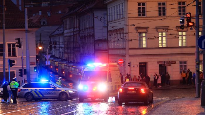 Several dead in central Prague shooting