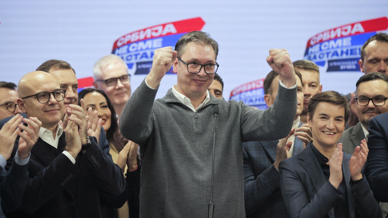 Serbia’s ruling party declares victory in parliamentary elections