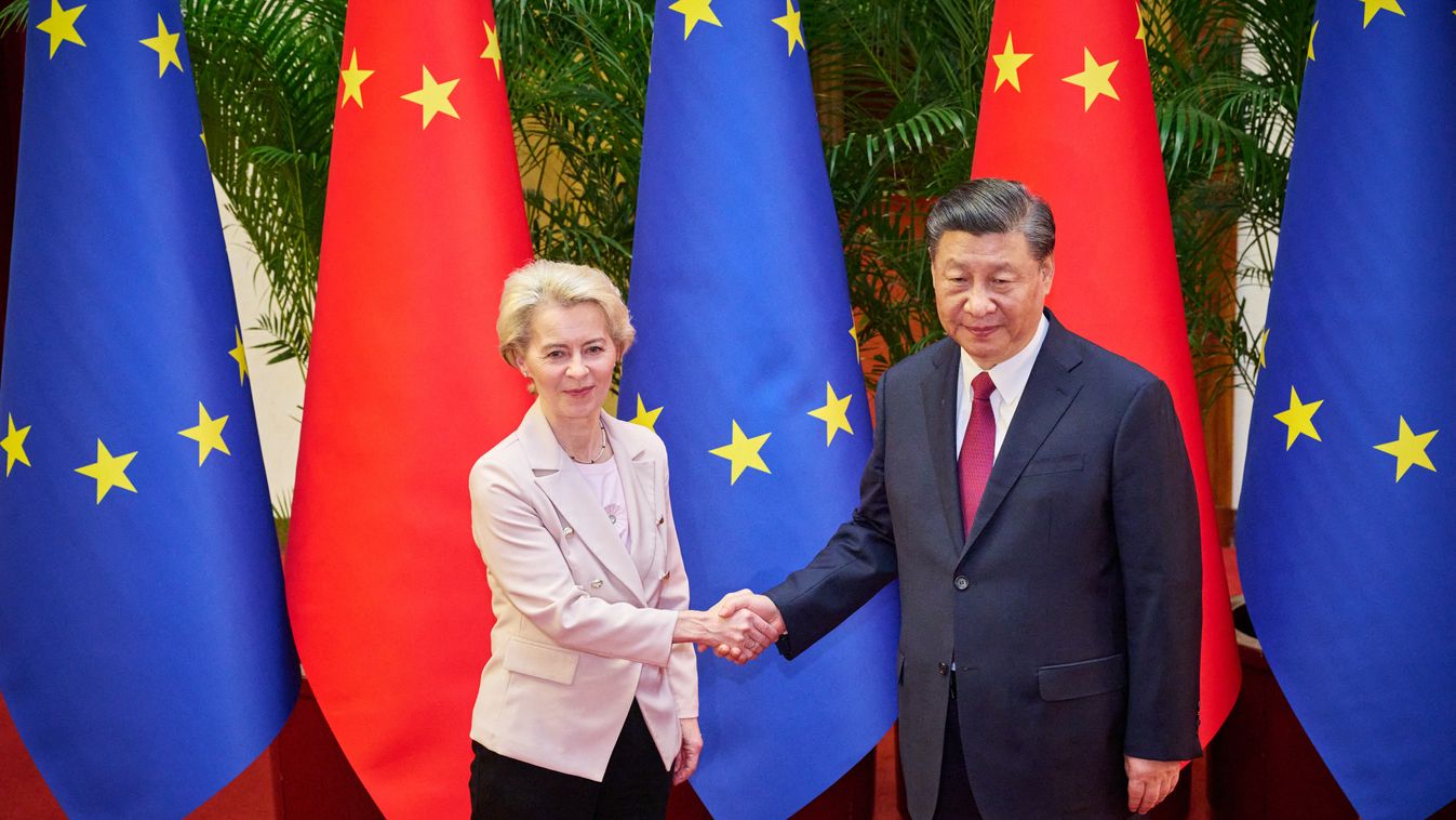 CHINA - VISIT OF URSULA VON DER LEYEN, PRESIDENT OF THE EUROPEAN COMMISSION, TO CHINA