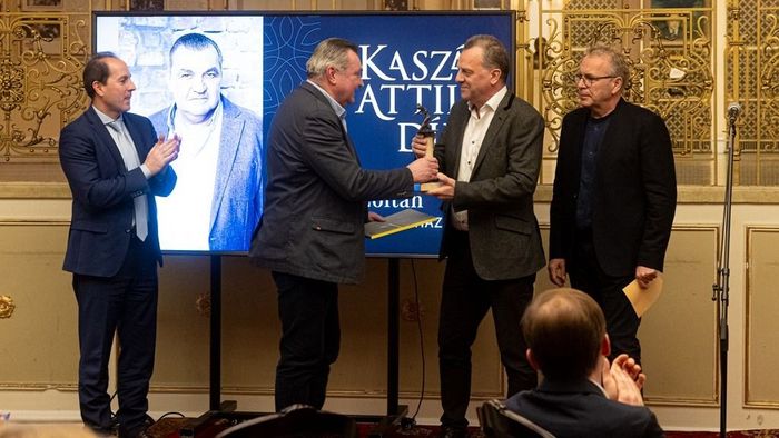 Átadták az idei Kaszás Attila-díjat
