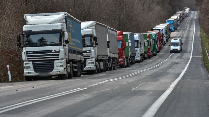 Halál a kamionsoron, az ukrán-lengyel határon