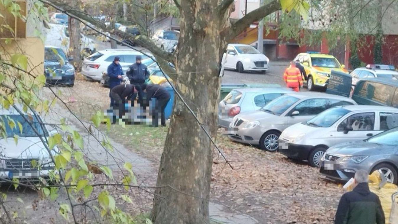 Holttestet találtak a parkoló autók között Kecskeméten