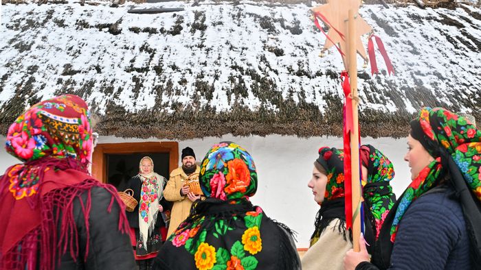 Hagyományőrzők népviseletben ünneplik a karácsonyt