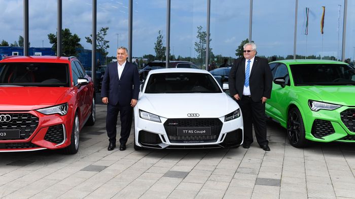A győri Audi elnöke szerint a magyarok sok mindent jól és helyesen csinálnak