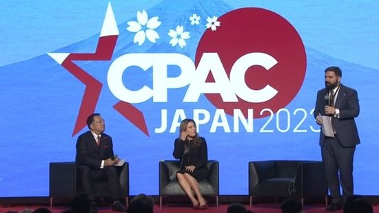 „Együtt erő vagyunk!” – Szánthó Miklós felszólalt a japán CPAC-en