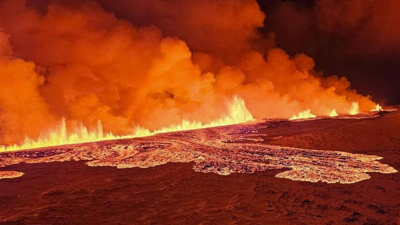 Izland: vulkánkitörés fenyegeti a várost + videó