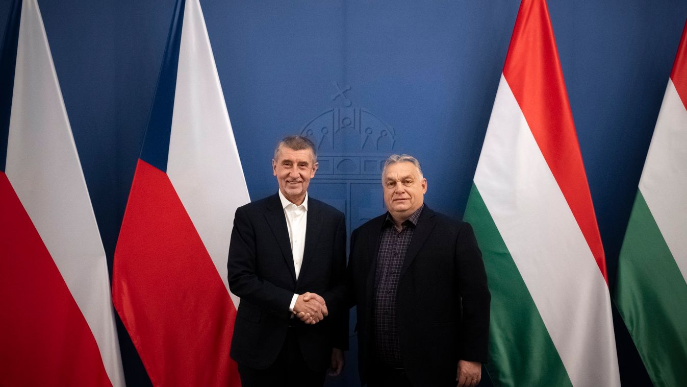 Orbán Viktor Csehország korábbi kormányfőjével tárgyalt
