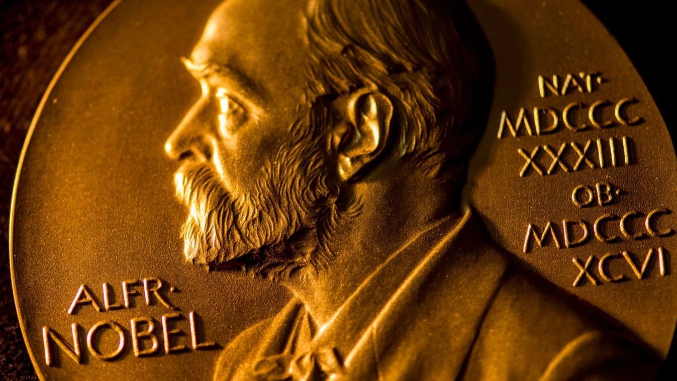 A Nobel-díj 18 karátos aranyérméje 