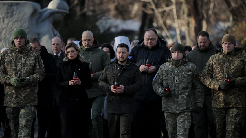 Ukrajna halálát vízionálja Volodimir Zelenszkij felesége