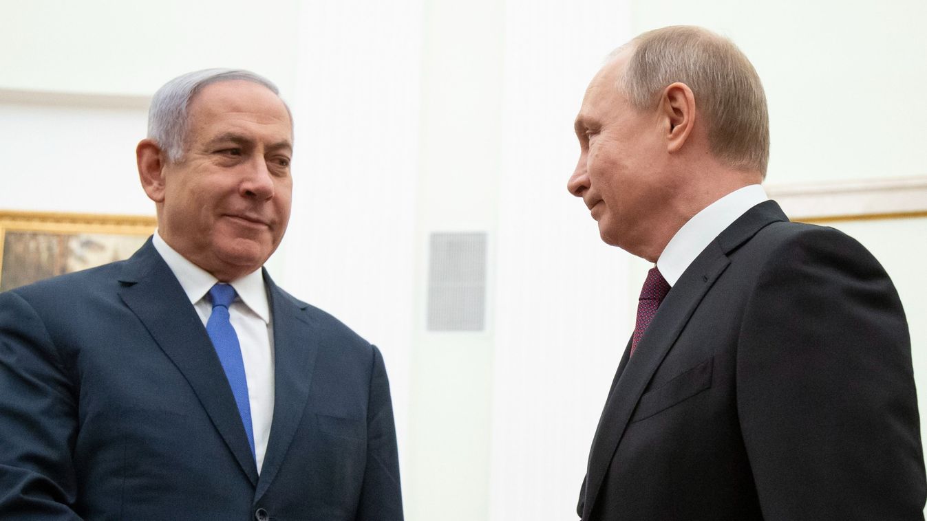 A telefonnál Putyin és Netanjahu