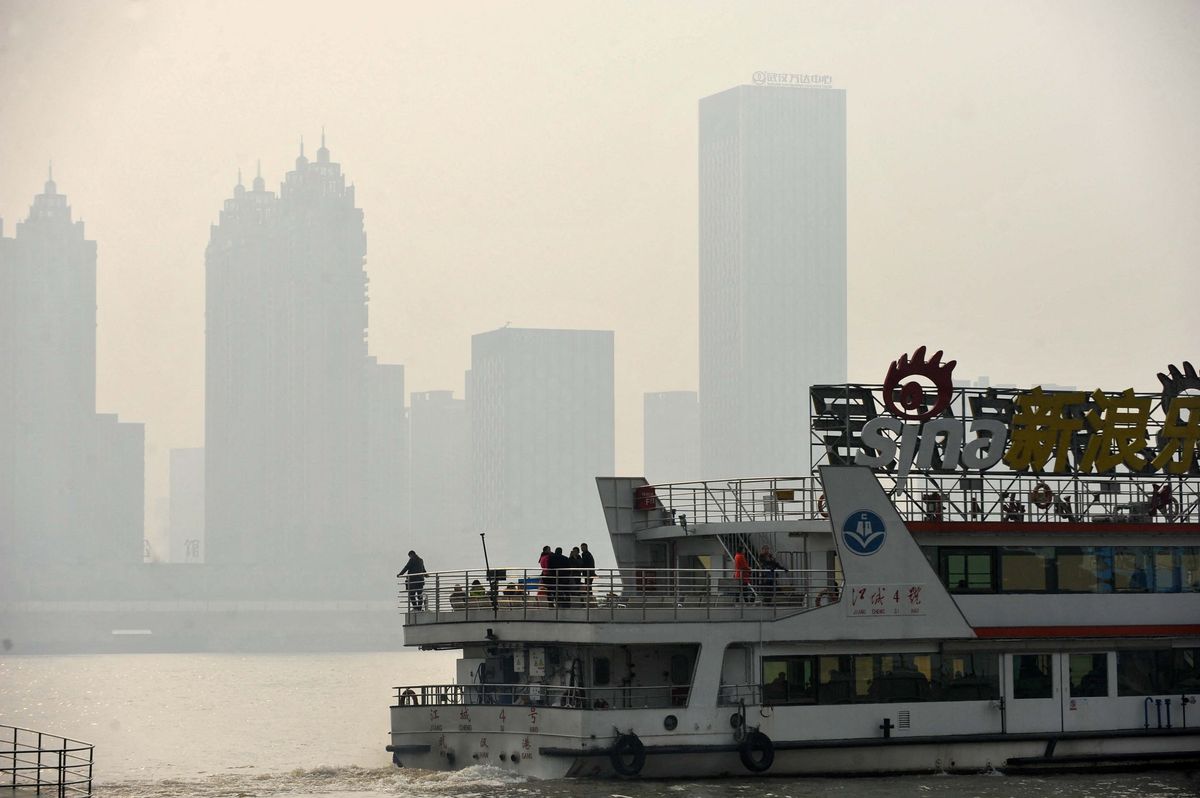 Beijing to wage broad smog fight
szmog jangce