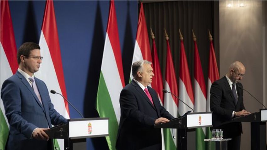 Orbán Viktor nemzetközi sajtótájékoztatója