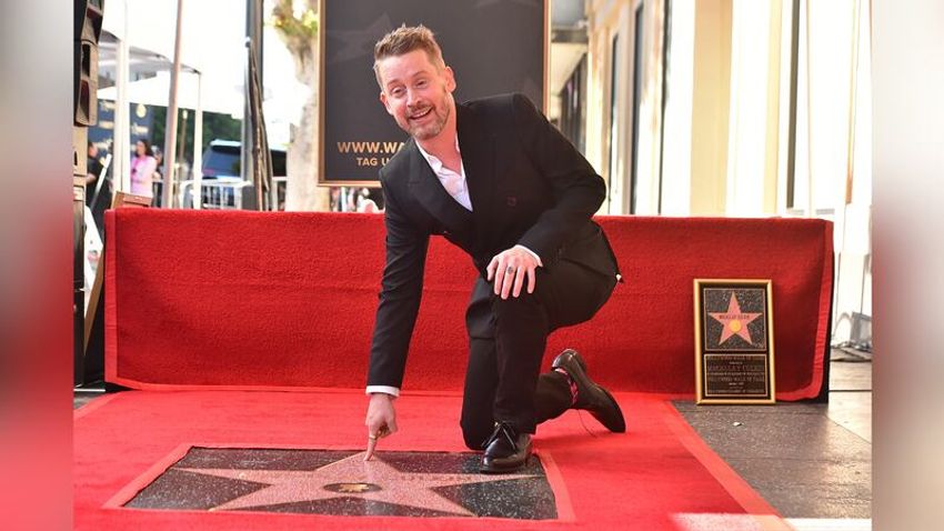 Csillagot kapott Macaulay Culkin a hollywoodi Hírességek sétányán