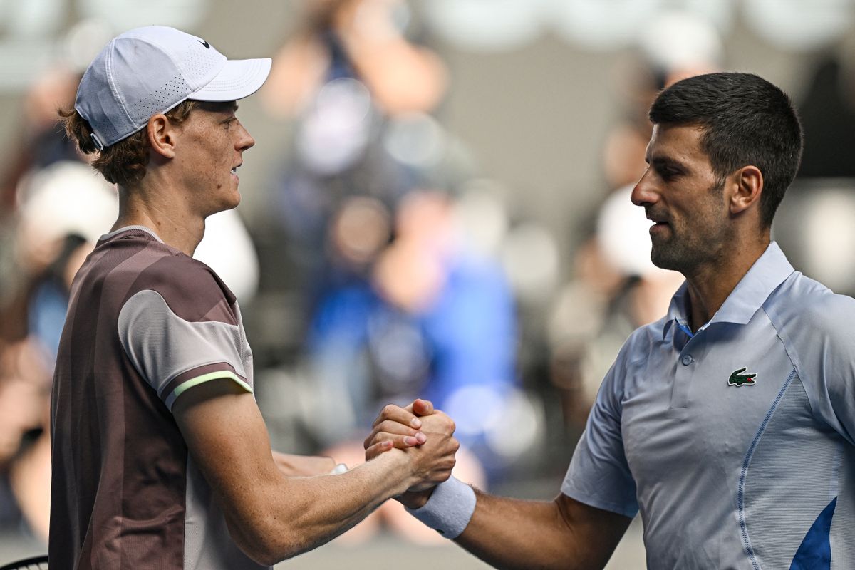 Jannir Sinner, Novak Djokovics, Australian Open, 2024, győzelem, vereség nyilatkozat, távozott, Rod Laver Aréna