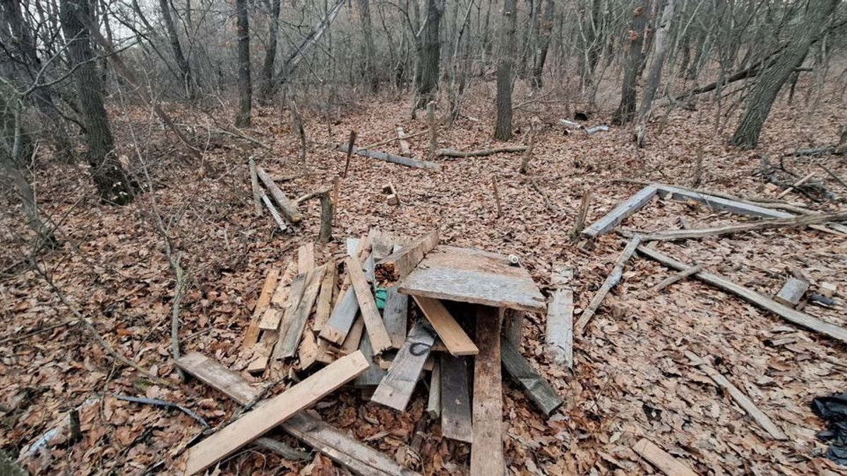 Titkos építmény maradványaira leltek Kőszárhegyen