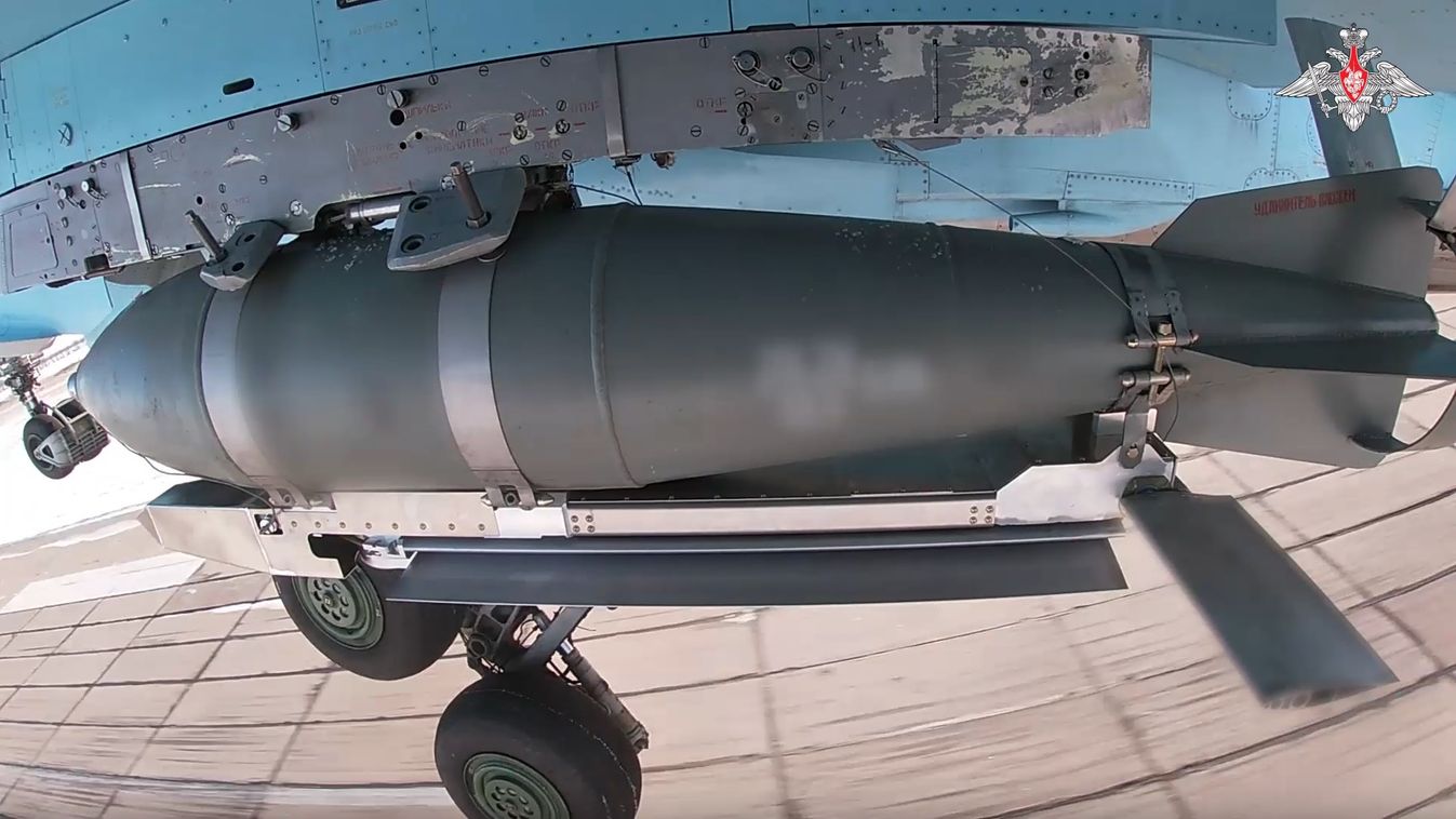 Szu-34 vadászbombázók csapást mértek ukrán területekre