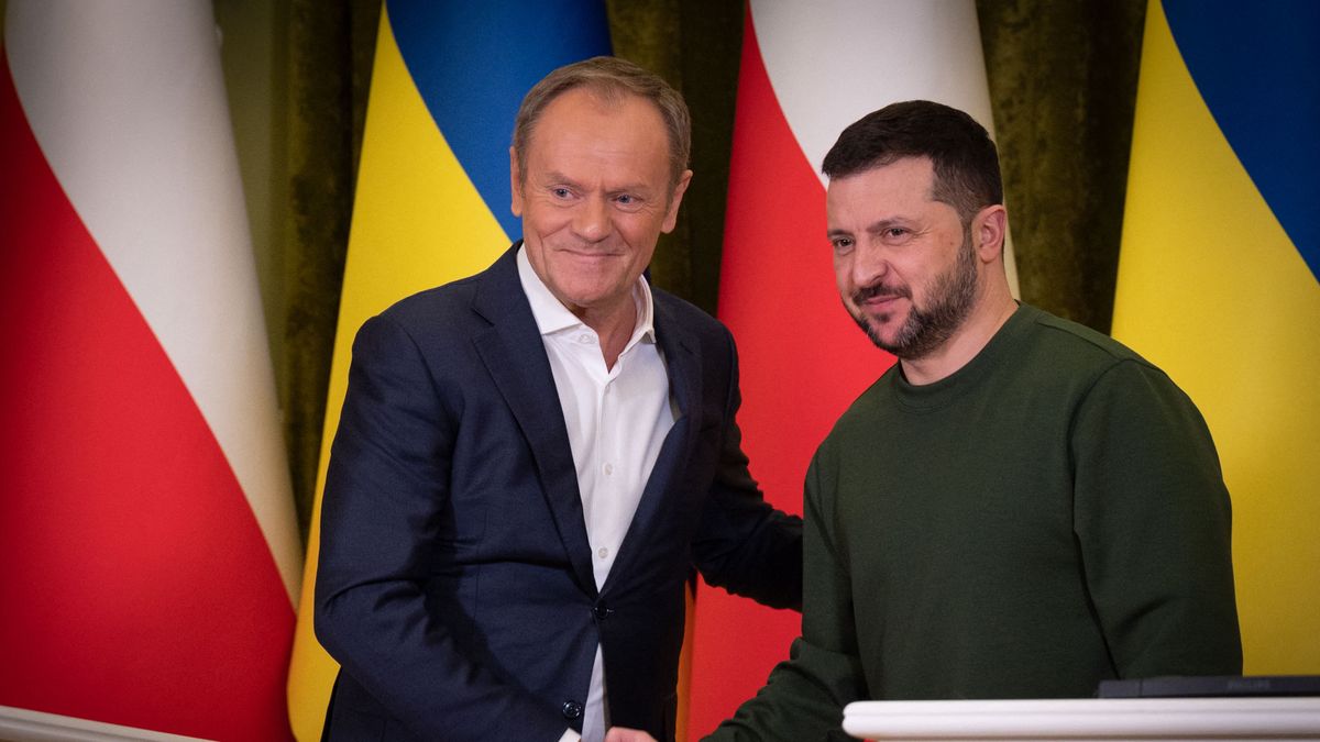 Zelenszkij–Tusk találkozó lesz márciusban