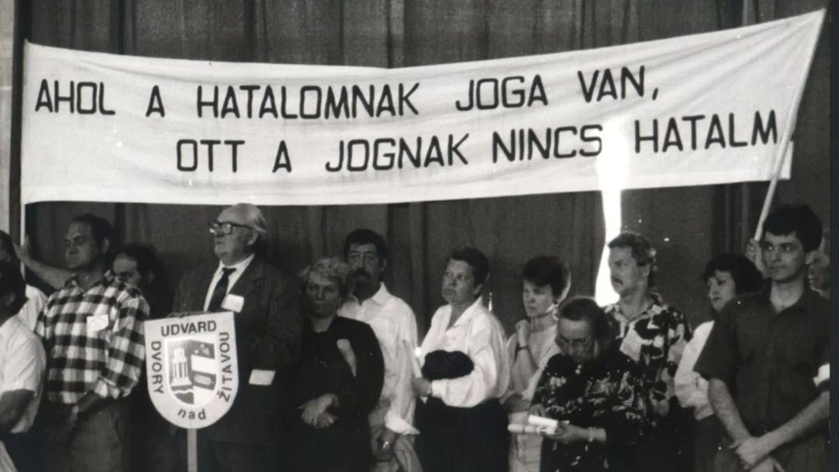 Harminc éve volt a komáromi nagygyűlés