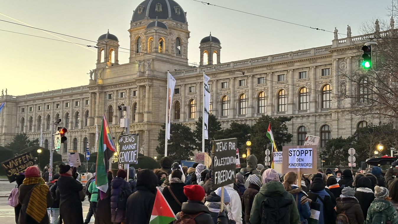 A rendőrség tiltakozási káoszra figyelmeztet Bécsben