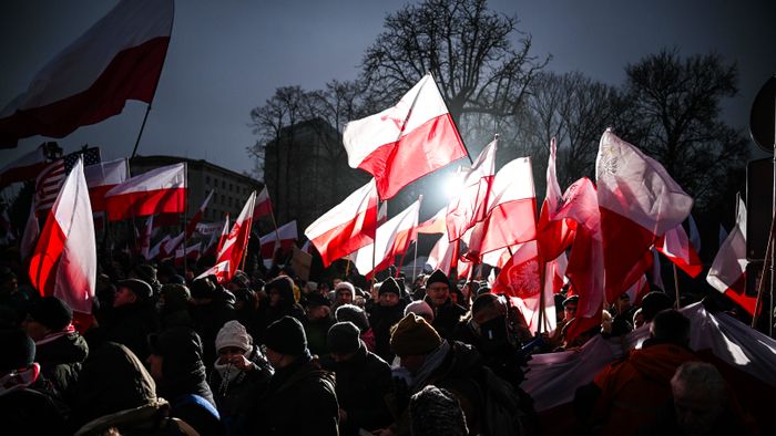 Lengyelország tüntetés Varsó