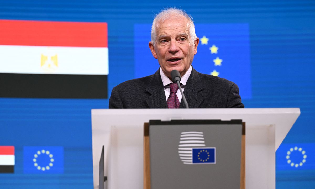 Joint press conference after EU-Egypt Association Council in Brussels