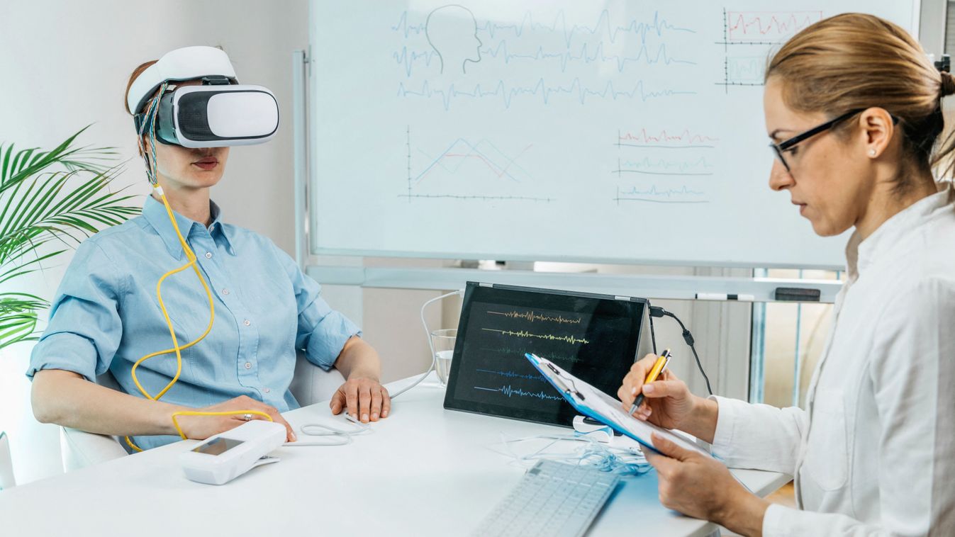 Virtual reality biofeedback training