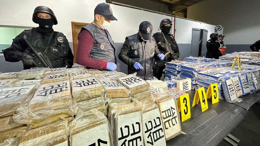 Brutális kokainfogás Marokkóban