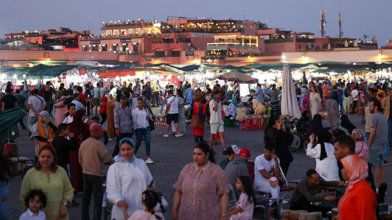 Napokig ünneplik az újévet Marokkóban