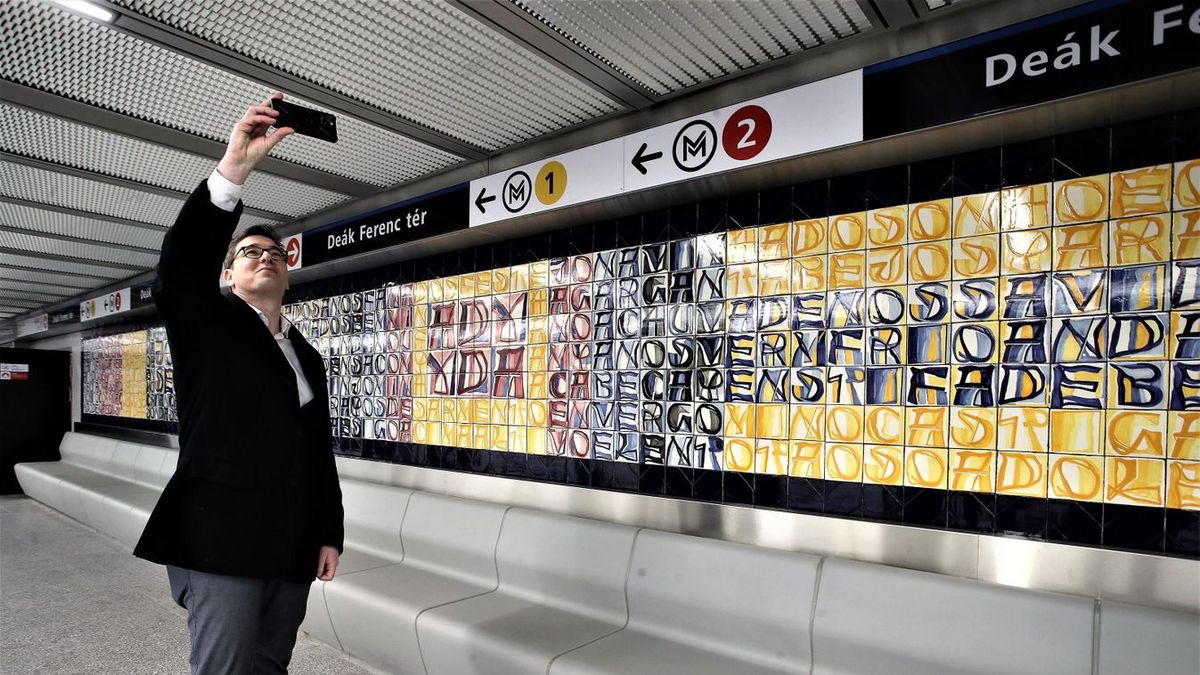 Betlizik, aki a lifttel jutna le a metróhoz