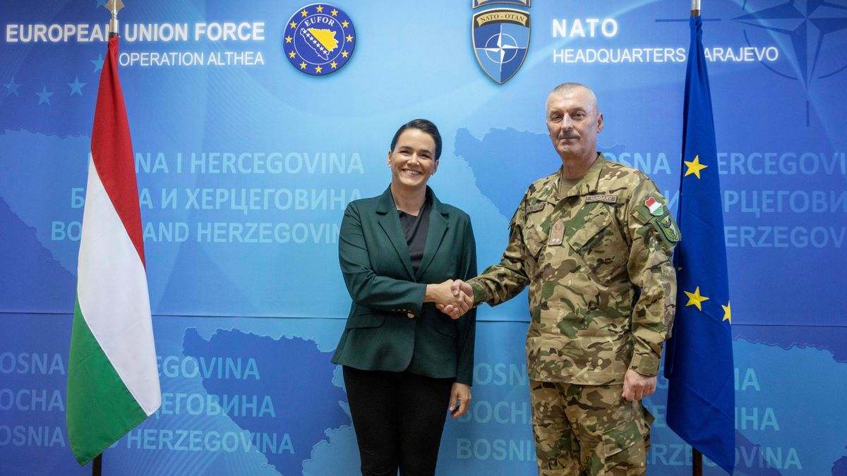 Hiteles erő marad az EUFOR a magyar parancsnokság alatt is + képgaléria