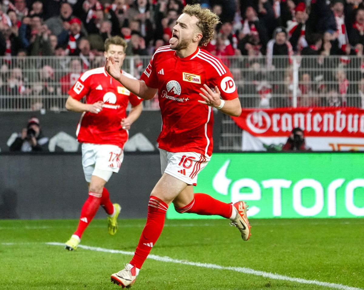 Union Berlin Schäfer András gólpassz Benedict Hollerbach