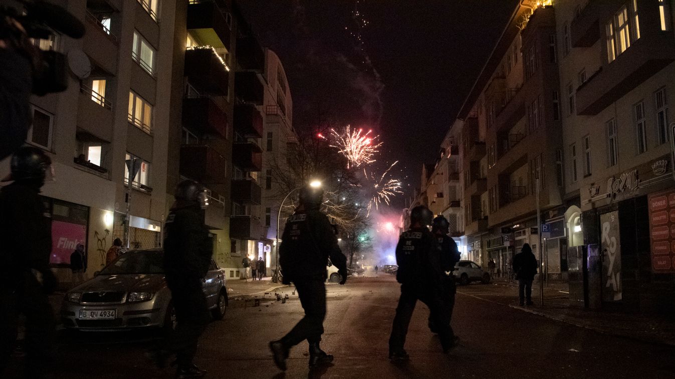 New Year's Eve - Berlin zavargások