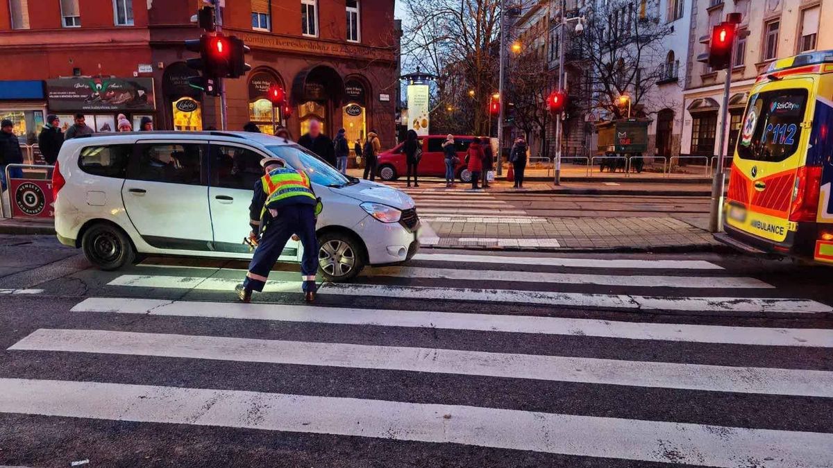 Zebrán ütöttek el négy gyalogost ma hajnalban Budapesten