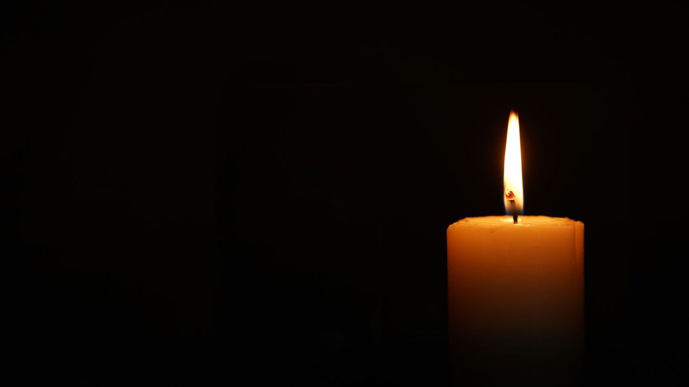 Candle,At,The,Dark,Background.there,Is,A,Empty,Place,For