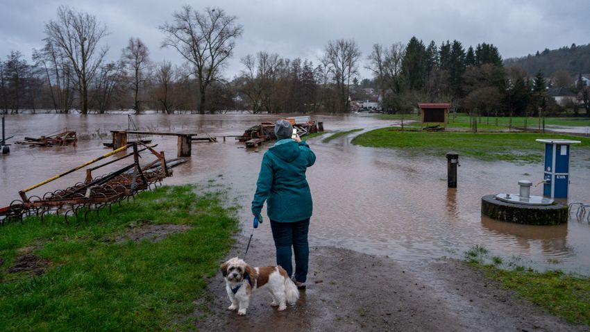 Közép-Németországban mindent elöntött a víz